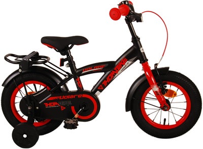 Volare Thombike Sykkel 12 Tommer, Svart/Rød