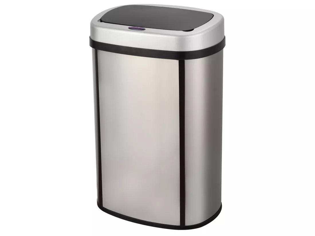 Poubelle de cuisine automatique MAJESTIC SILVER Argent Acier inoxydable 58 L
