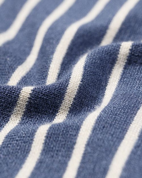 pull Olga à rayures pour femmes bleu