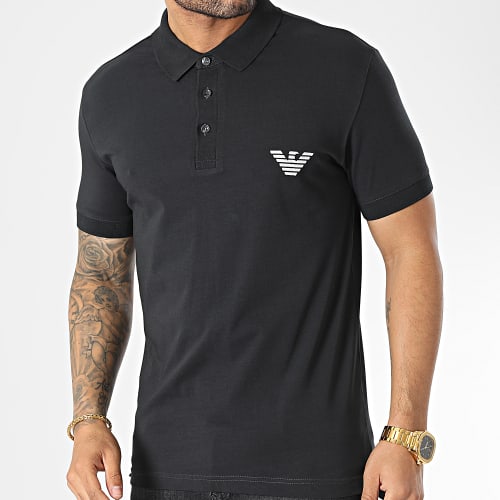 Polo Manches Courtes 211804-3R482 Noir