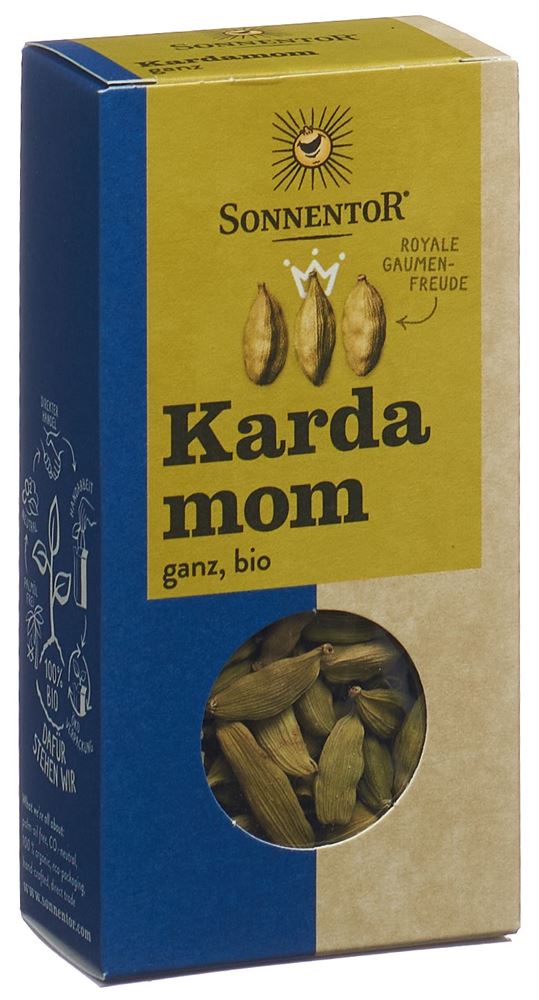 SONNENTOR Kardamomen ganz BIO Btl 40 g