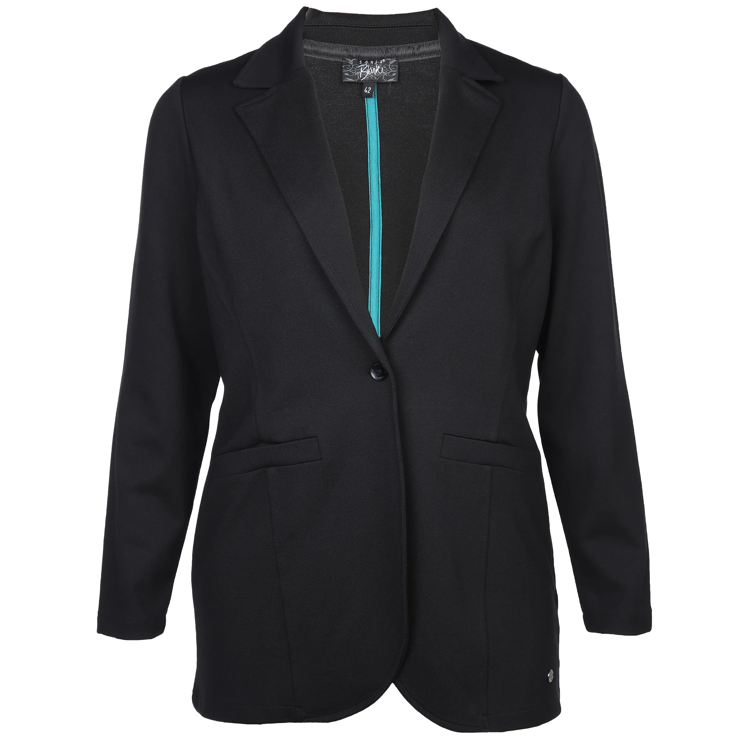 Große Größen Jersey Blazer