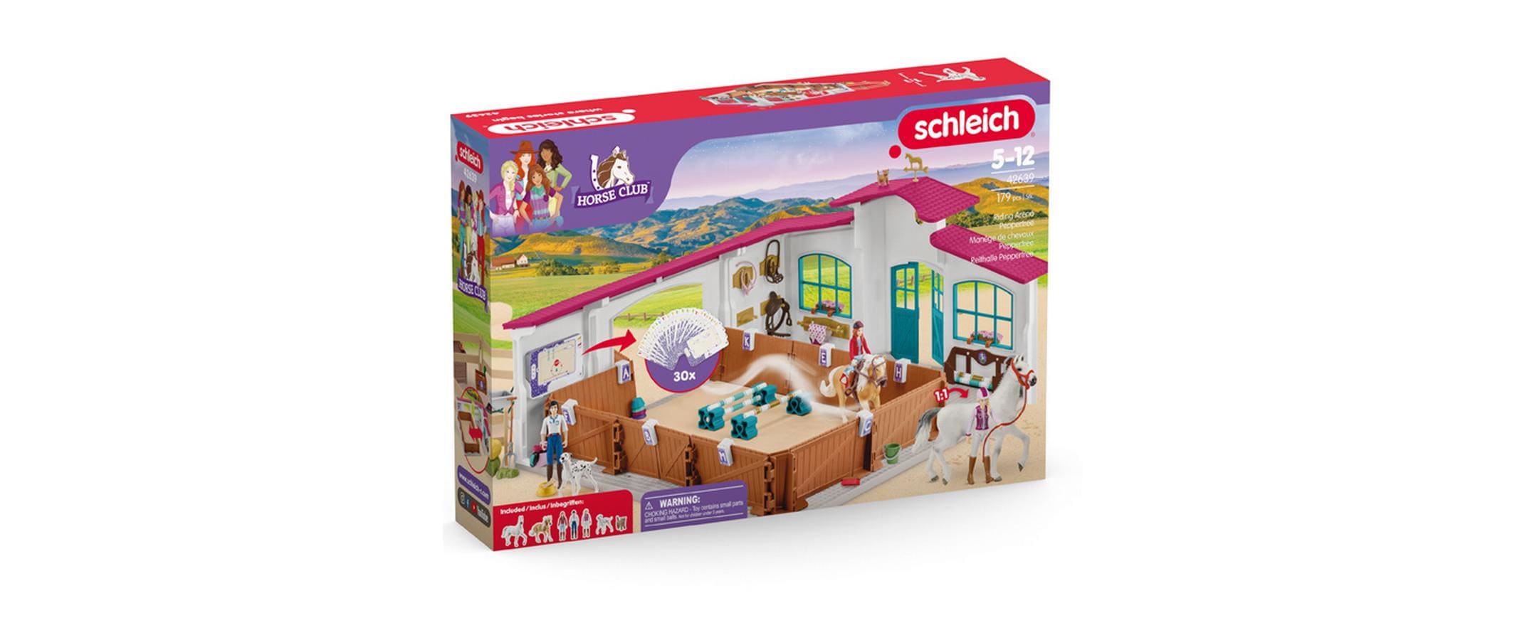 Reithalle PeppertreeMehrteiliges Spielset Horse Club