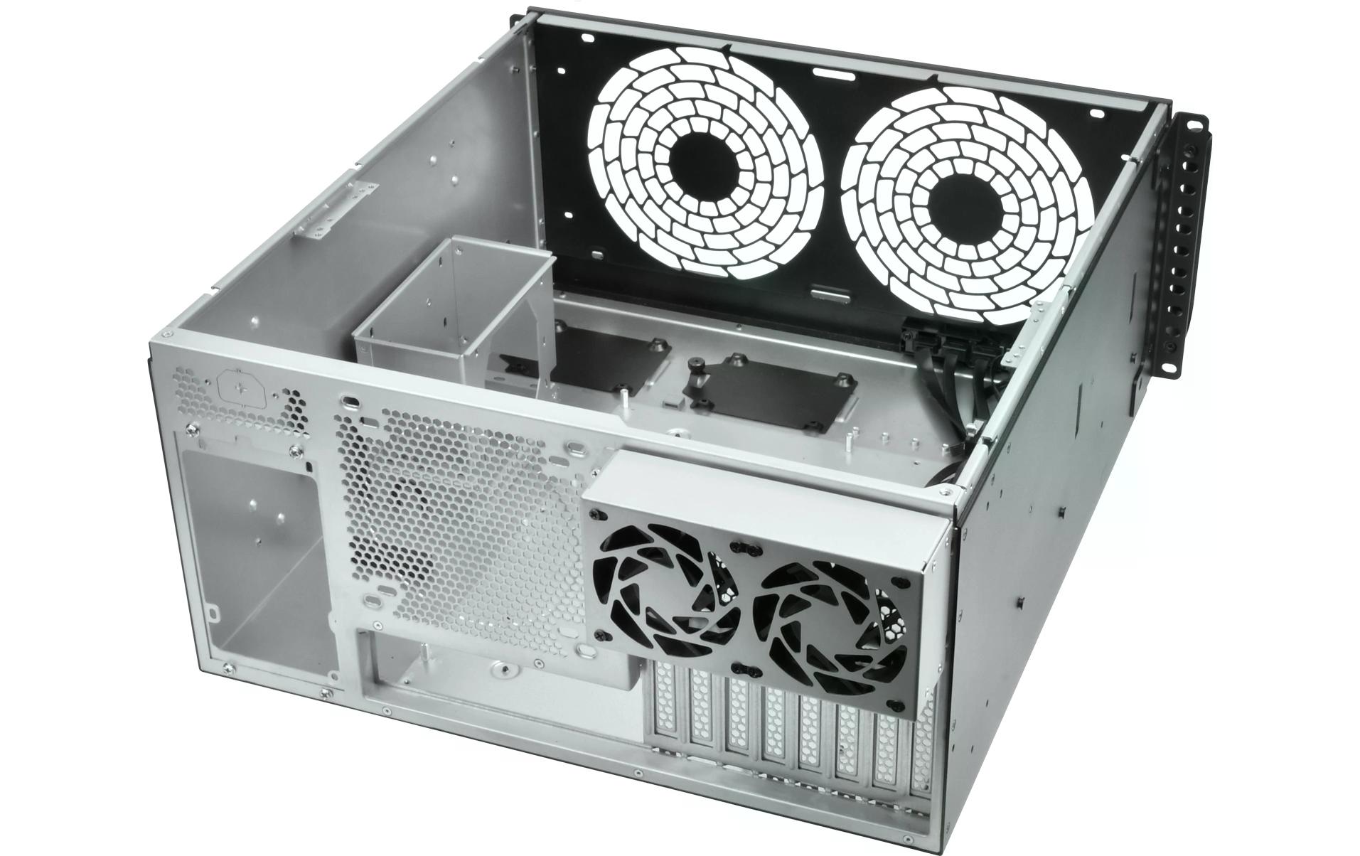 Gehäuse RM51<br>Rackmount-Servergehäuse mit zwei 180-mm-Lüftern und verbesserter Flüssigkühlkompatibilität