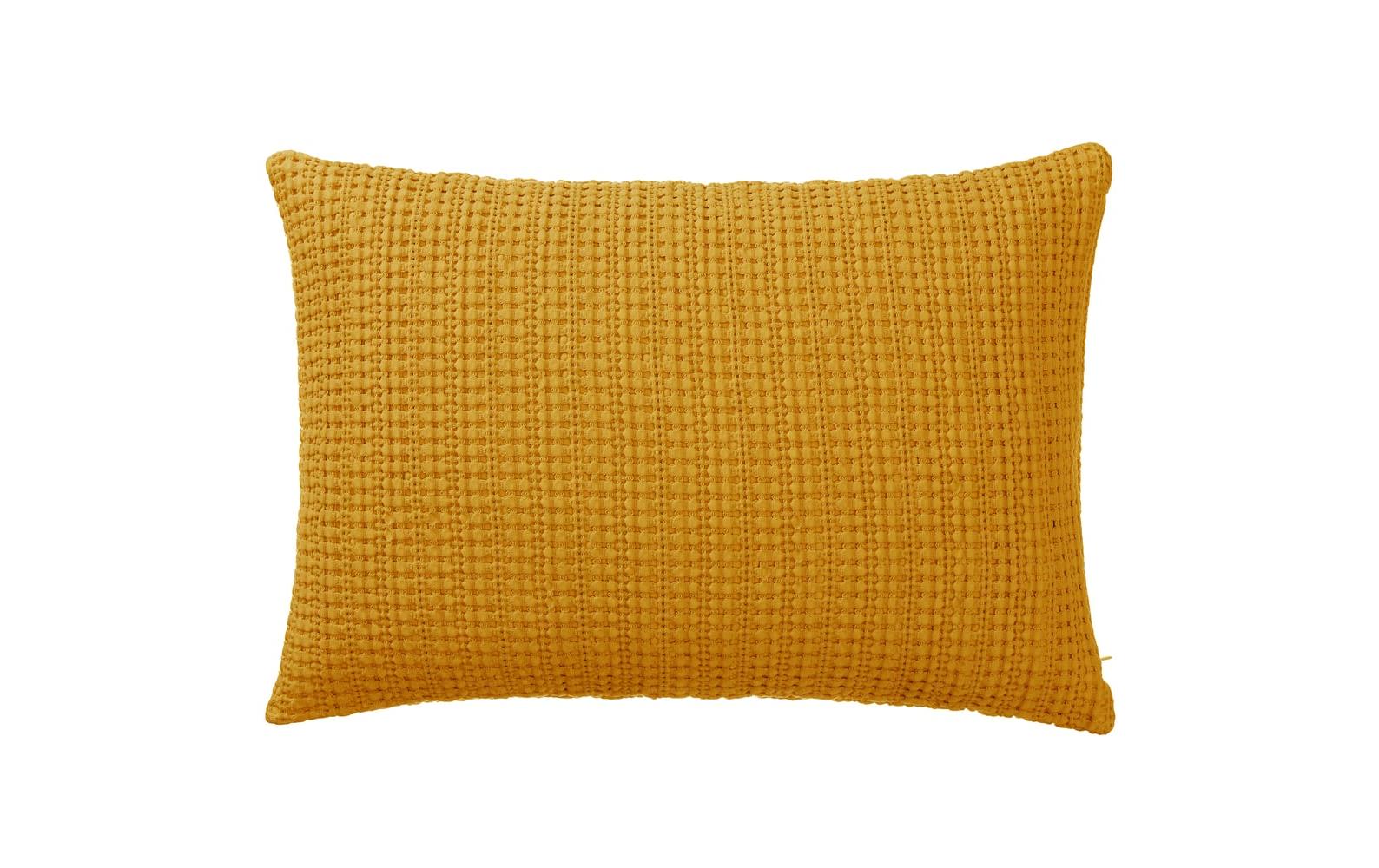 Kissen Anadia 40 x 60 cm, SenfgelbWeicher Kissenbezug aus reiner Baumwolle