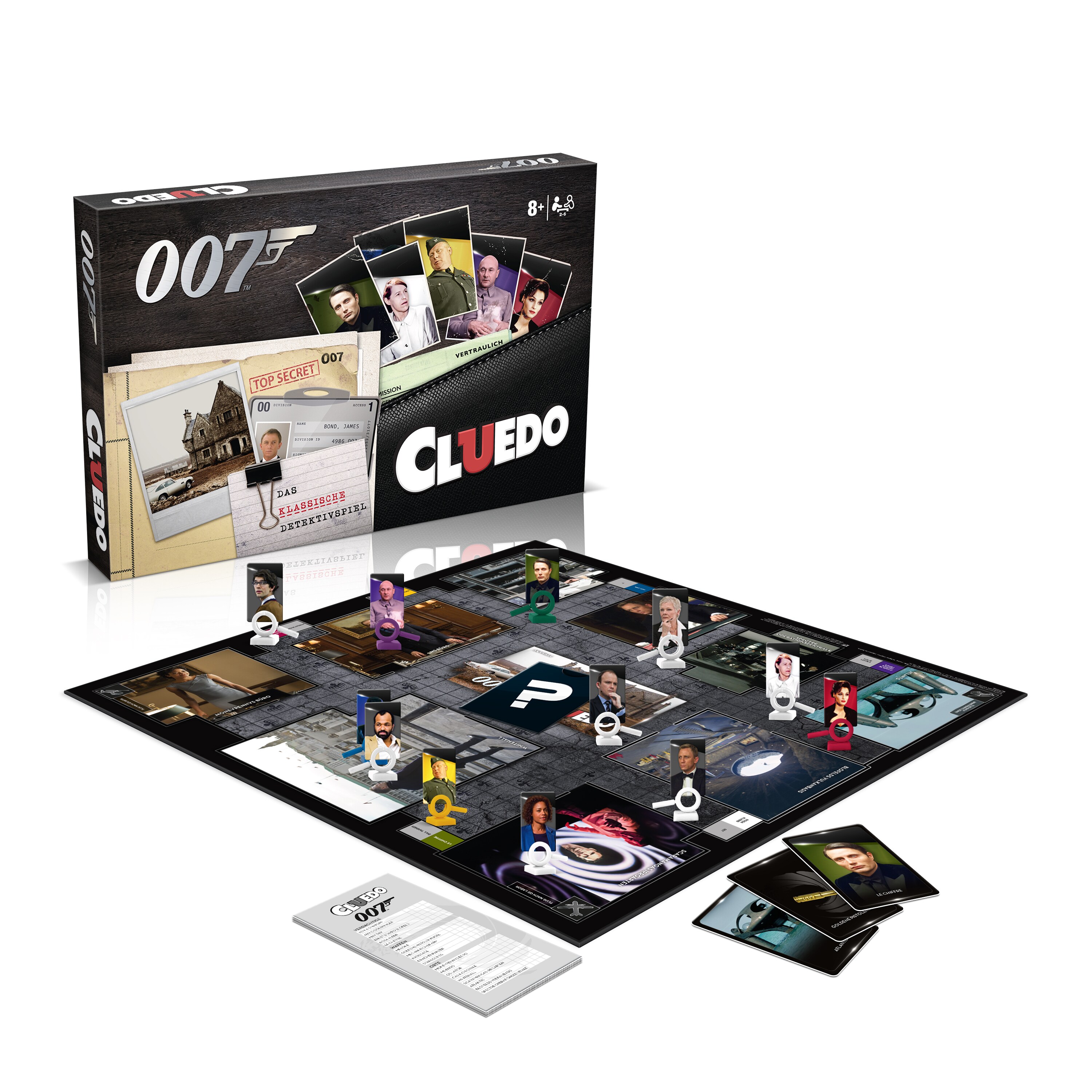 Cluedo James Bond Edition Spiel Gesellschaftsspiel Brettspiel deutsch