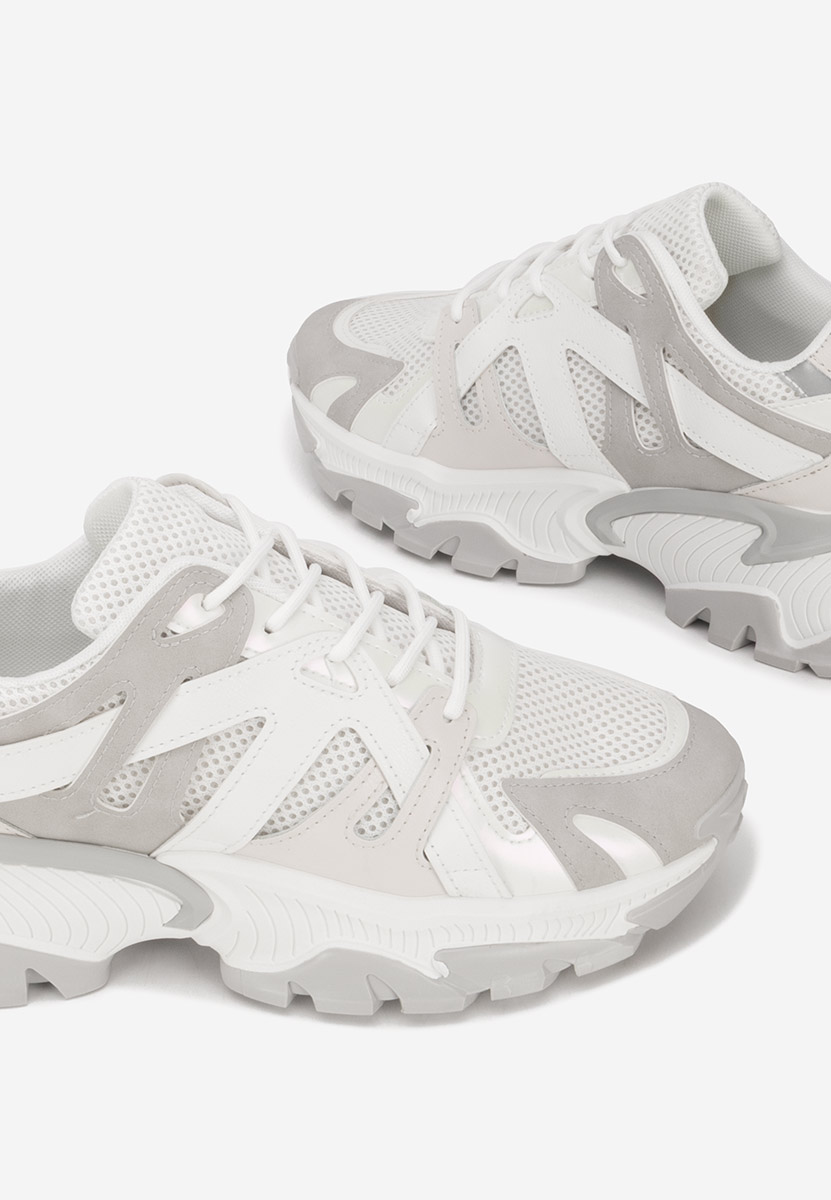 Baskets pour femme blancs Valodia