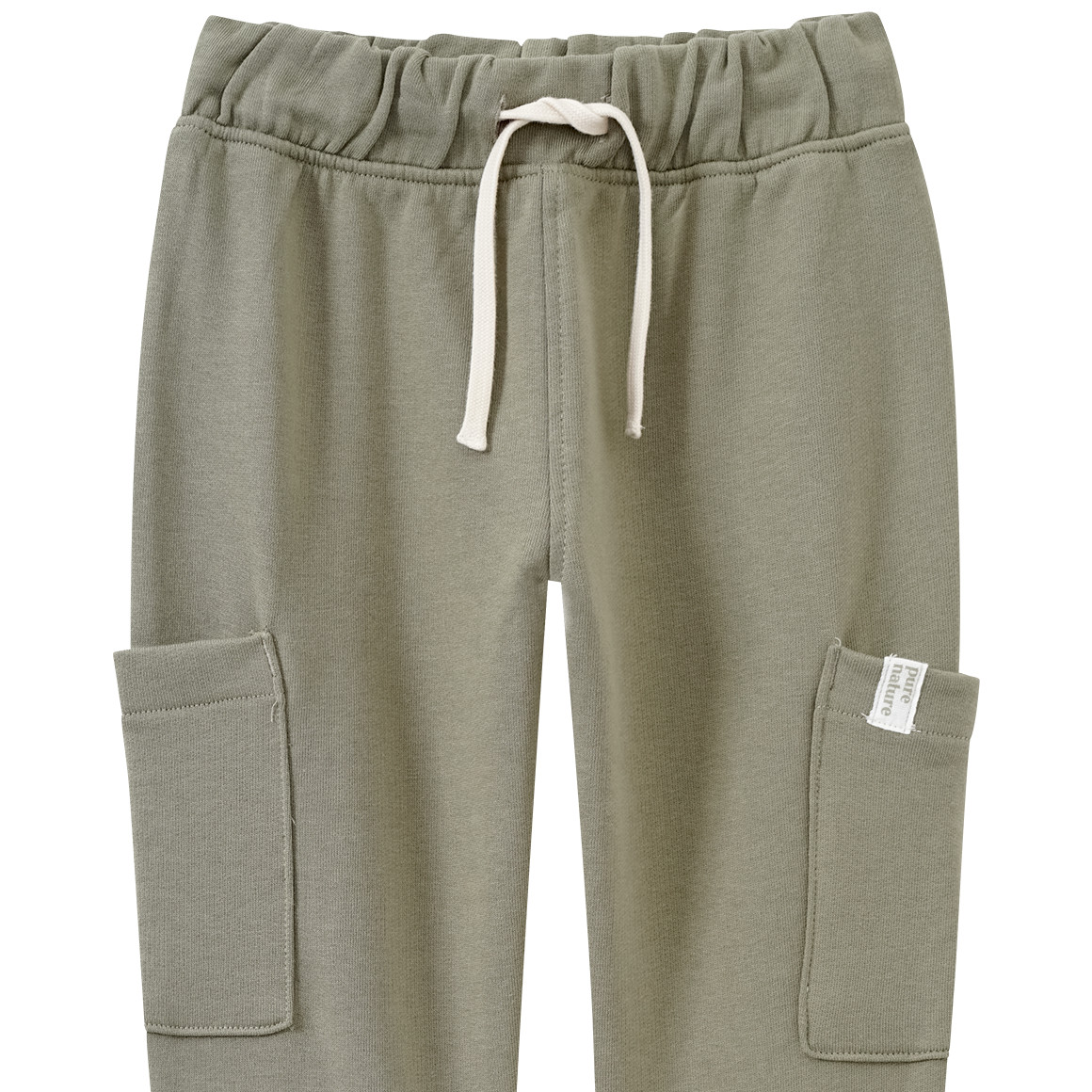 Topolino Pure Collection Jungen Jogginghose mit seitlichen Taschen oliv