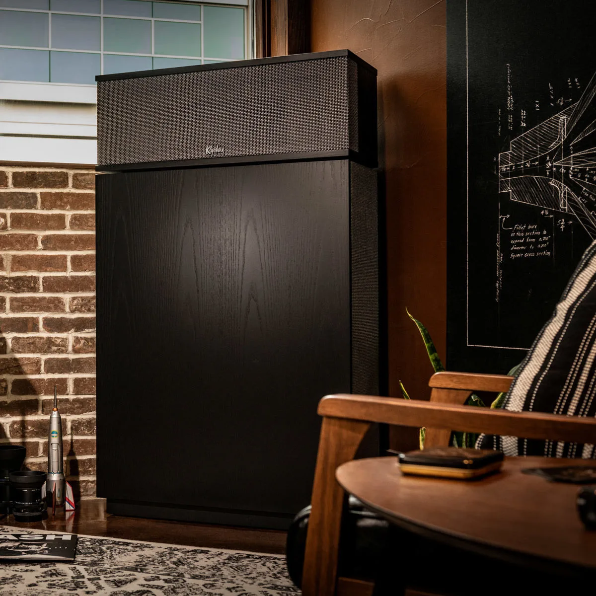 Klipsch KlipscHorn AK6 Noir (la paire) Enceintes colonne