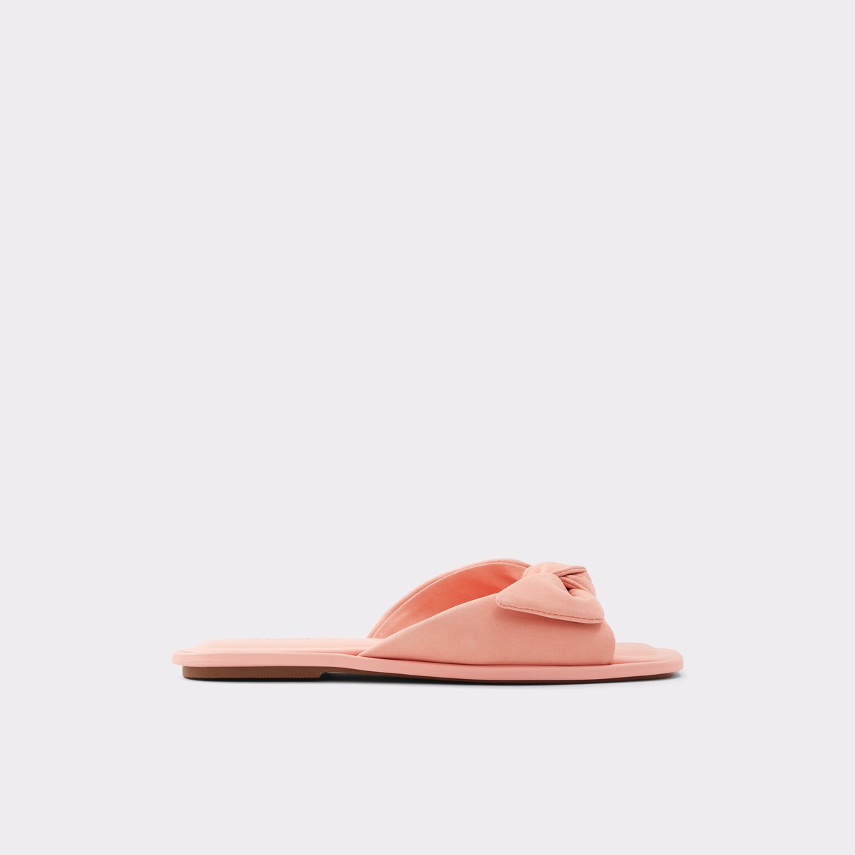 Peony Light Orange Women Flat Sandals