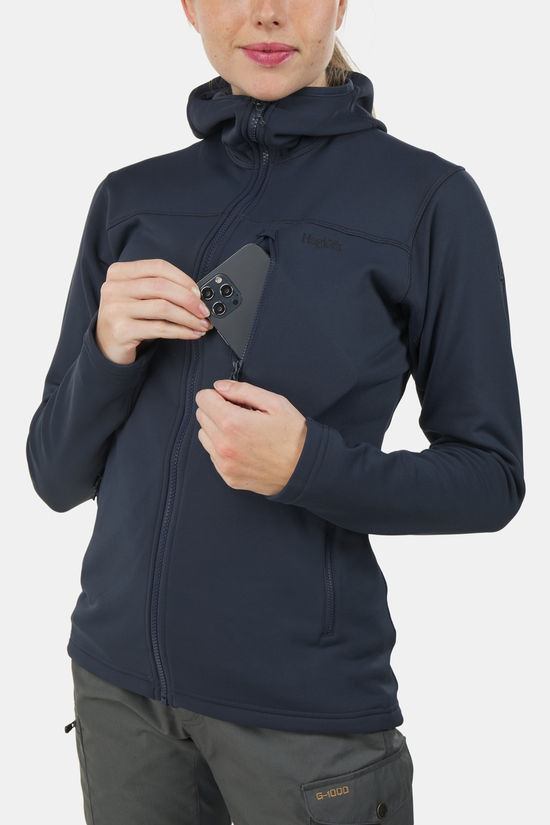 Haglöfs Haglöfs Rosson Mid Hood Fleece Dames