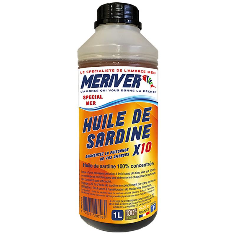 Huile De Sardine Meriver 100% Concentre X10