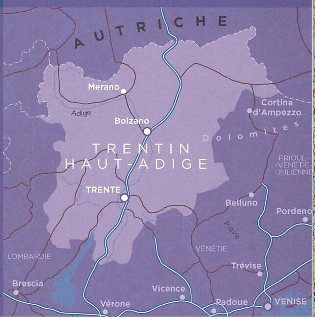 IGN - IGN TRENTIN HAUT ADIGE DOLOMITES 1 200 000