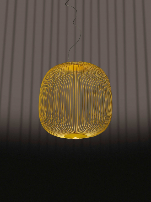 Foscarini Spokes 2 hanglamp Ø52 LED dimbaar koper