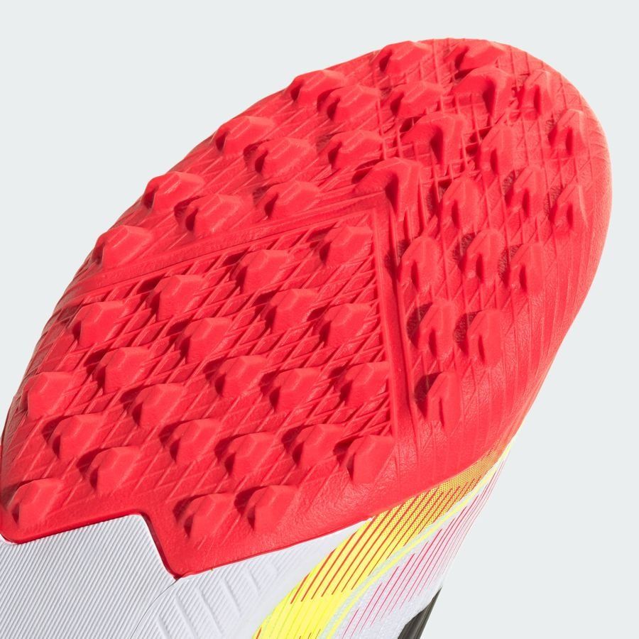 adidas F50 League TF Pure Victory - Blanc/Noir/Jaune Enfant
