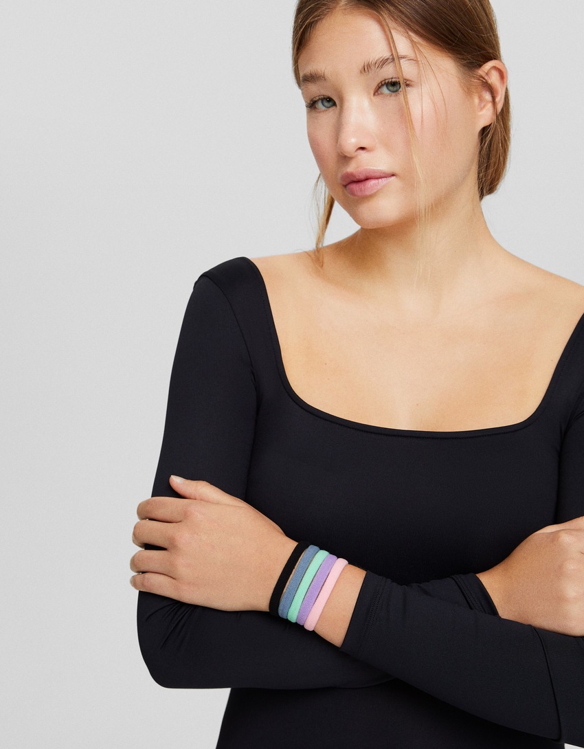 Conjunto de 20 elásticos de cabelo