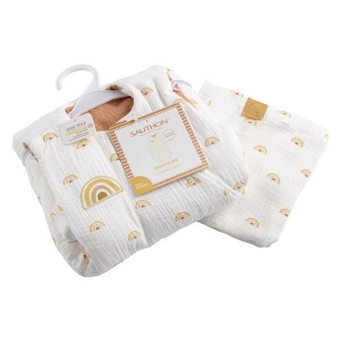 Gigoteuse ouatinée 0-6 mois écru SUNLIGHT - SAUTHON Baby déco