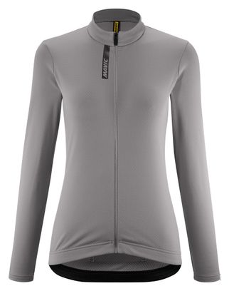 Maillot Manches Longues Femme Mavic Aksium Thermo Silver