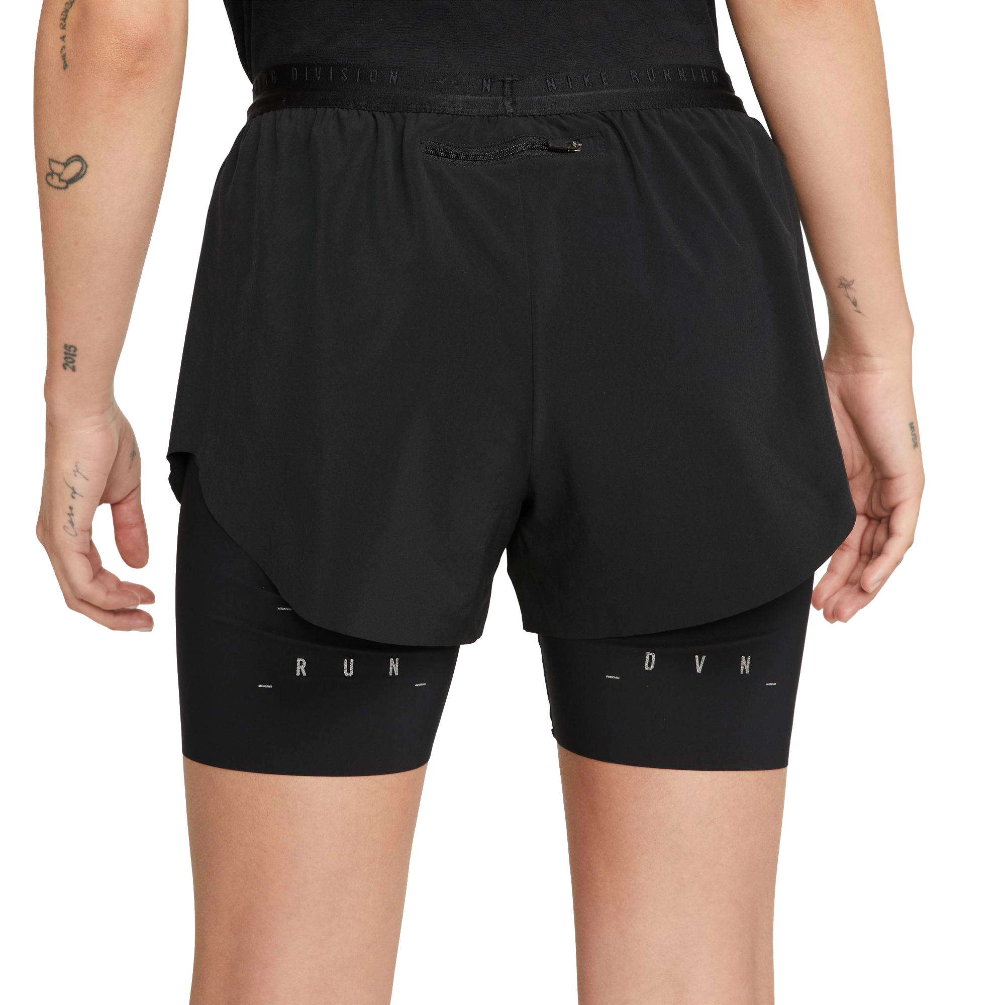 Dri-FIT Run Division 2-i-1 Dame 010/Svart