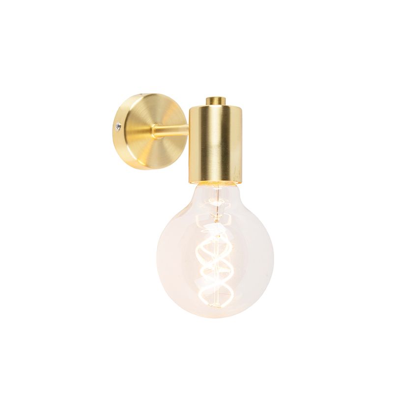Art deco wandlamp goud kantelbaar - Facil