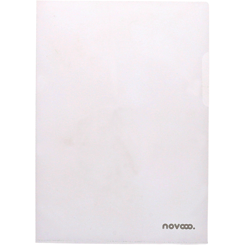 novooo Sichtmappen Professional, 100 Stück, A4, 140 µm, glatt, transparent