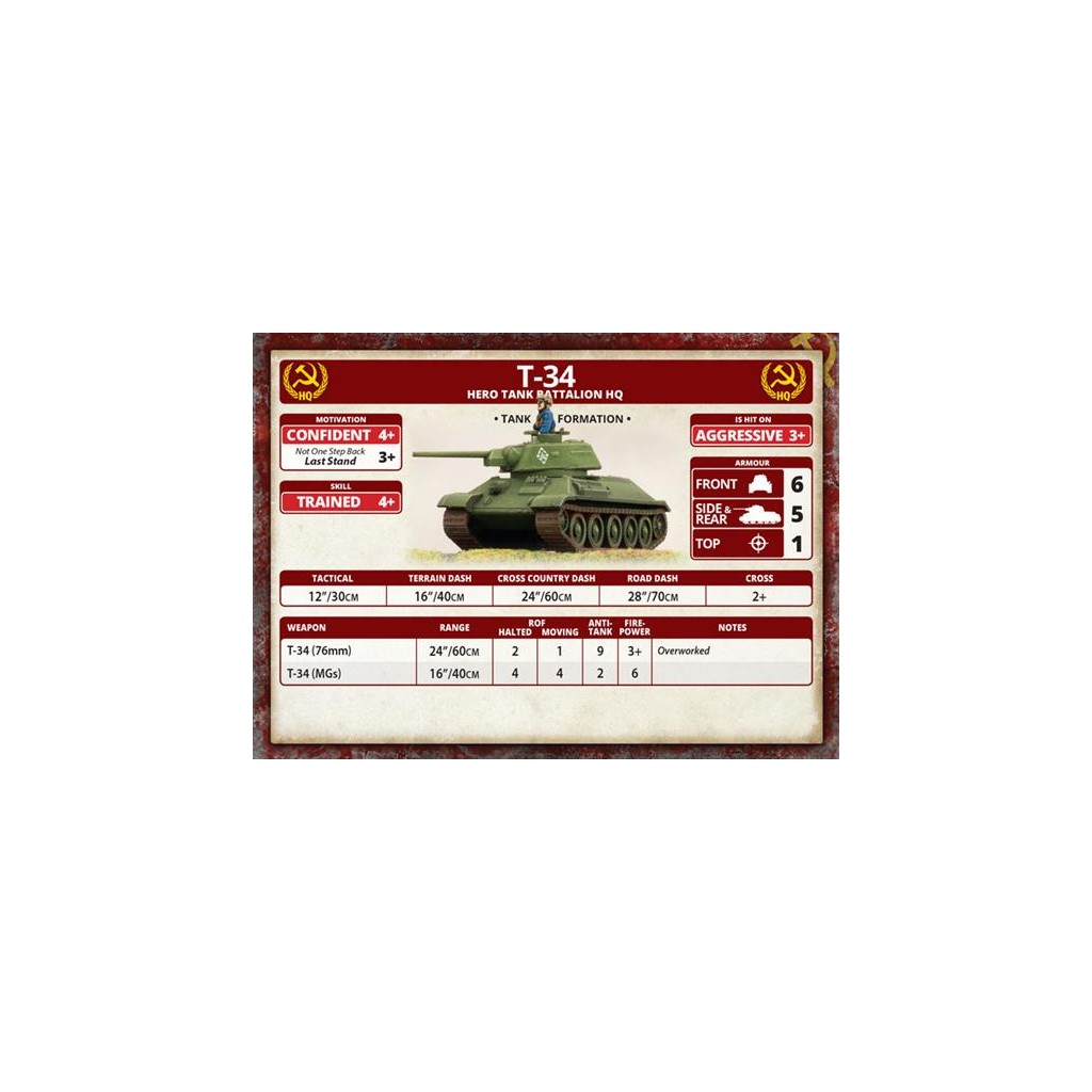 Flames of War - T-34 Tank Company