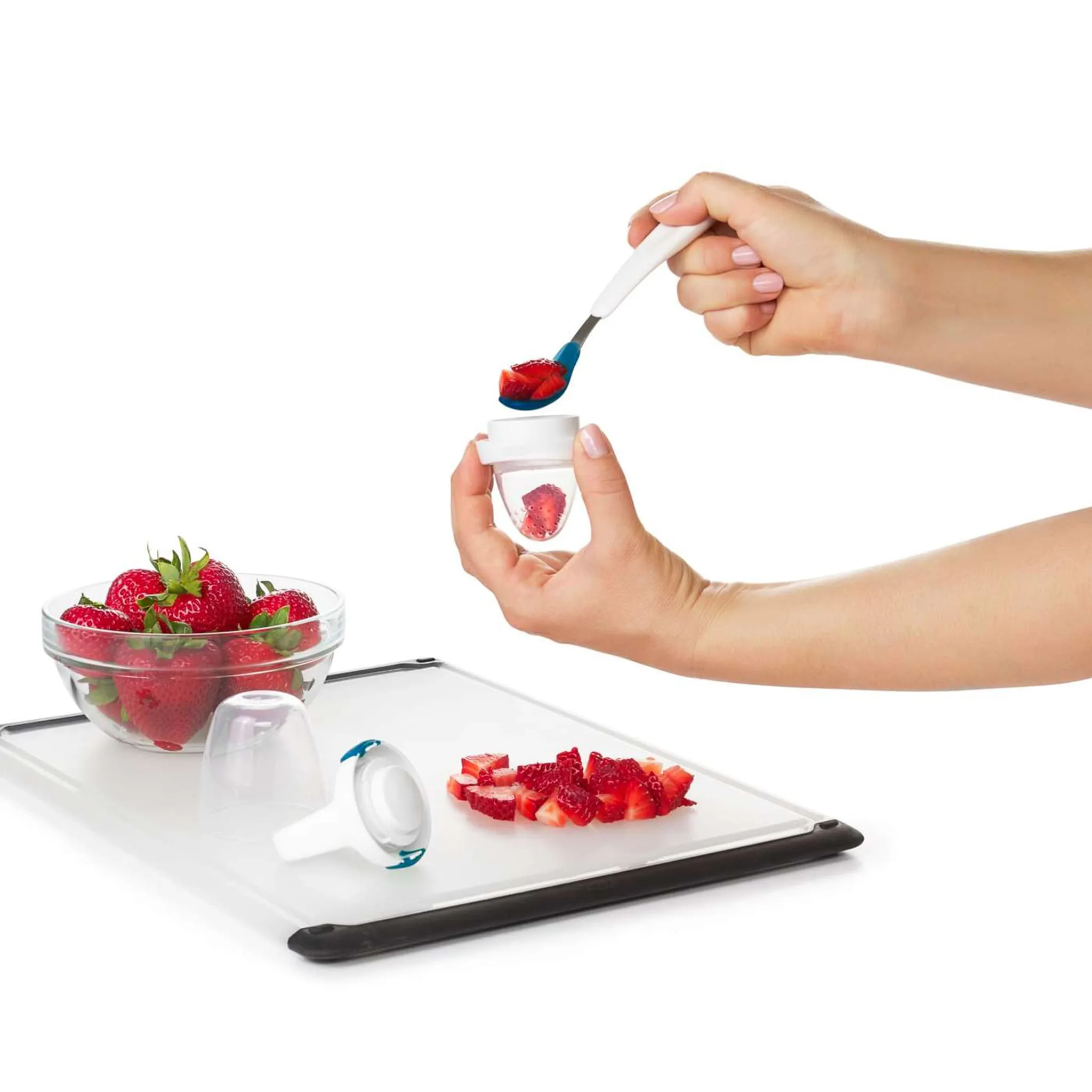 Oxo Tot Tétine Grignoteuse Silicone OXO Tot - BlancMarine