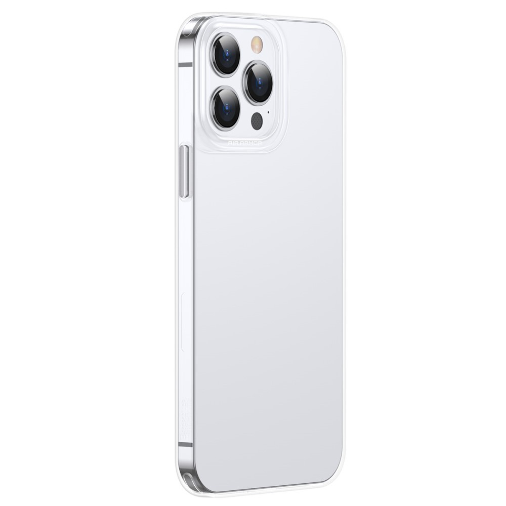 iPhone 13 Pro Gummi Hülle Case Simple Series Ultra Thin 0.7 mm - Transparent