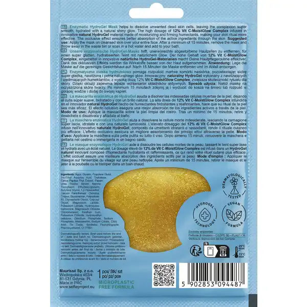 Enzymatic Hydrogel Mask Papaya