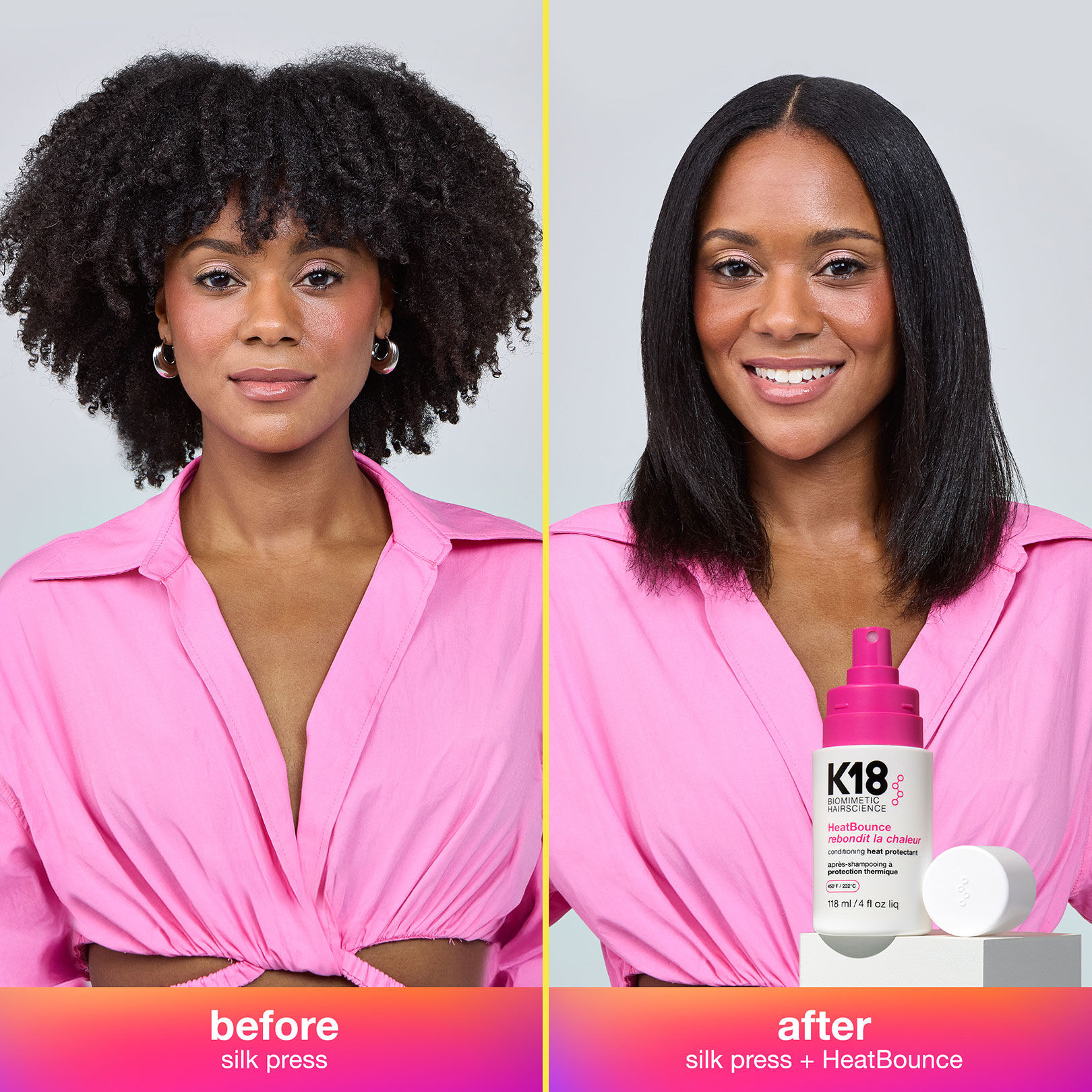 Après-shampooing à protection thermique HeatBounce
