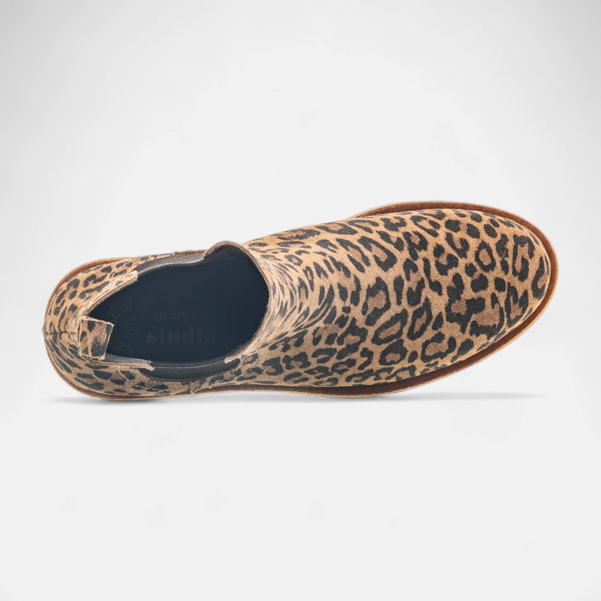 Boots chelsea Femme en cuir cognac