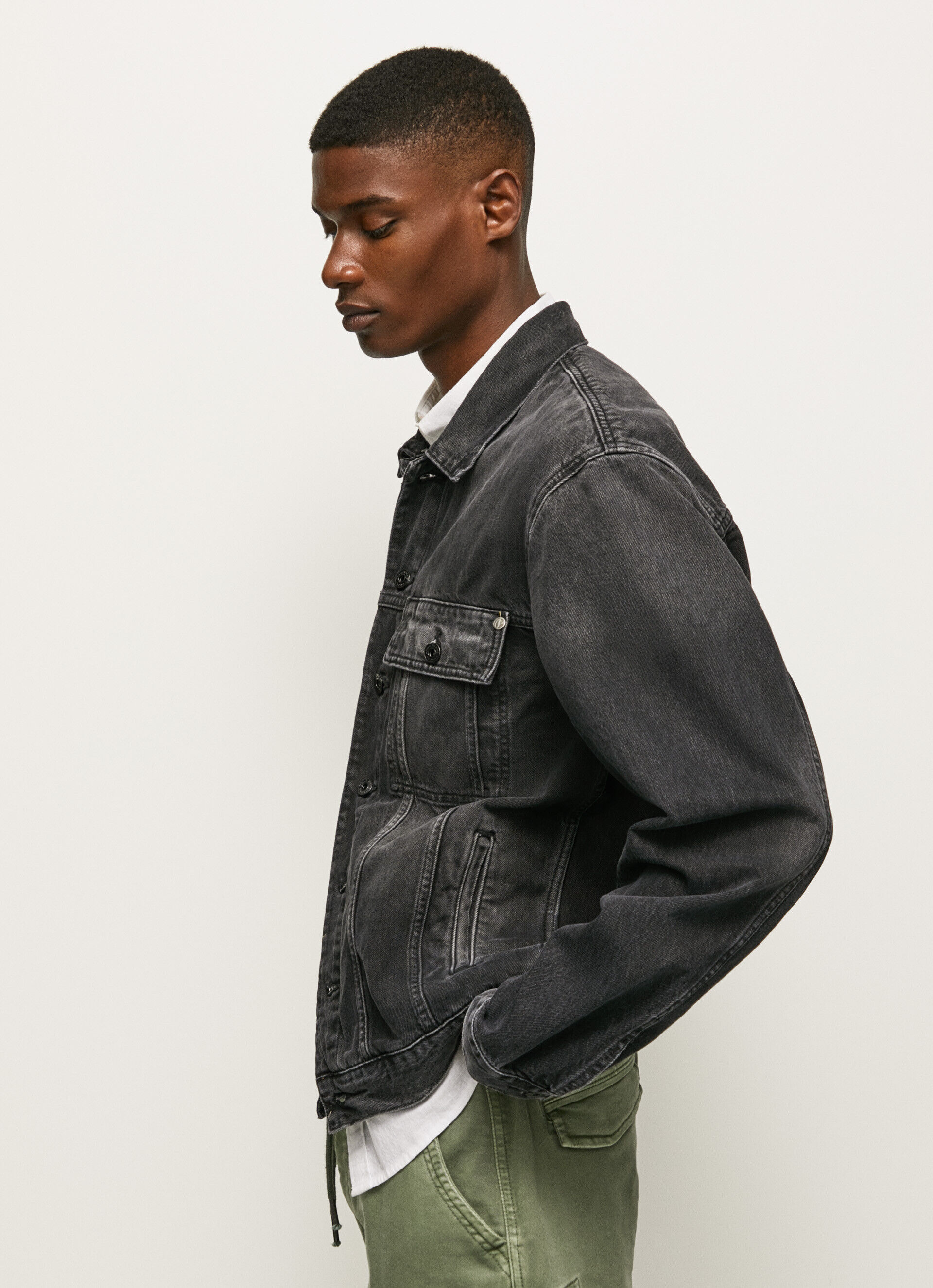 JAQUETA JEANS OVERSIZED
