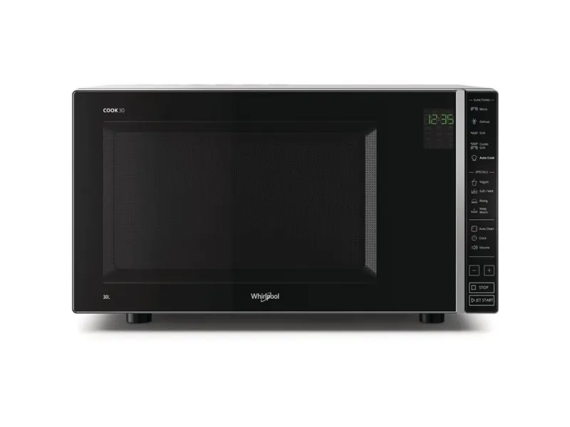 Whirlpool MWP 303 M, Grill mikroovn, 30 L, 900 W, Indbygget skærm, Berøring