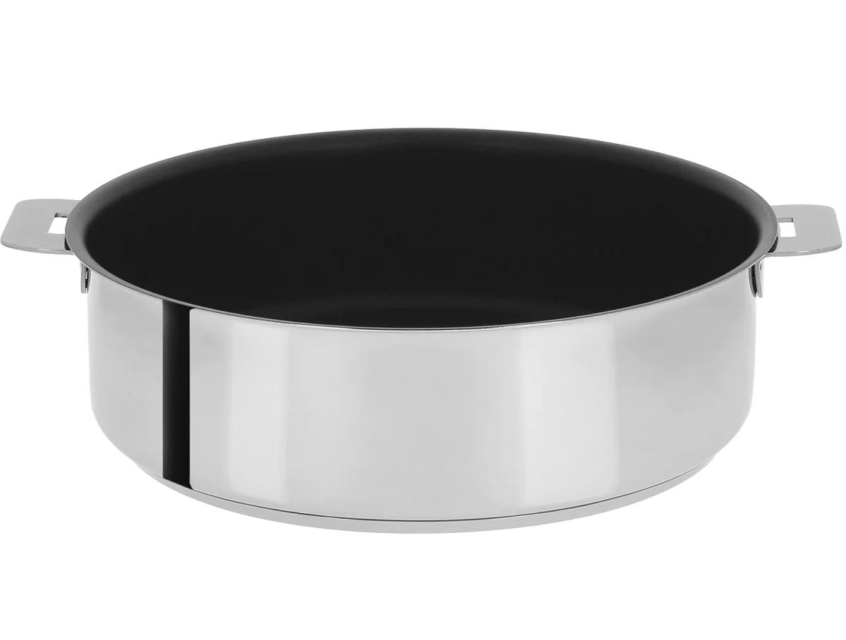 Sauteuse inox - anti-adhésif Exceliss+ Mutine amovible 22cm Cristel