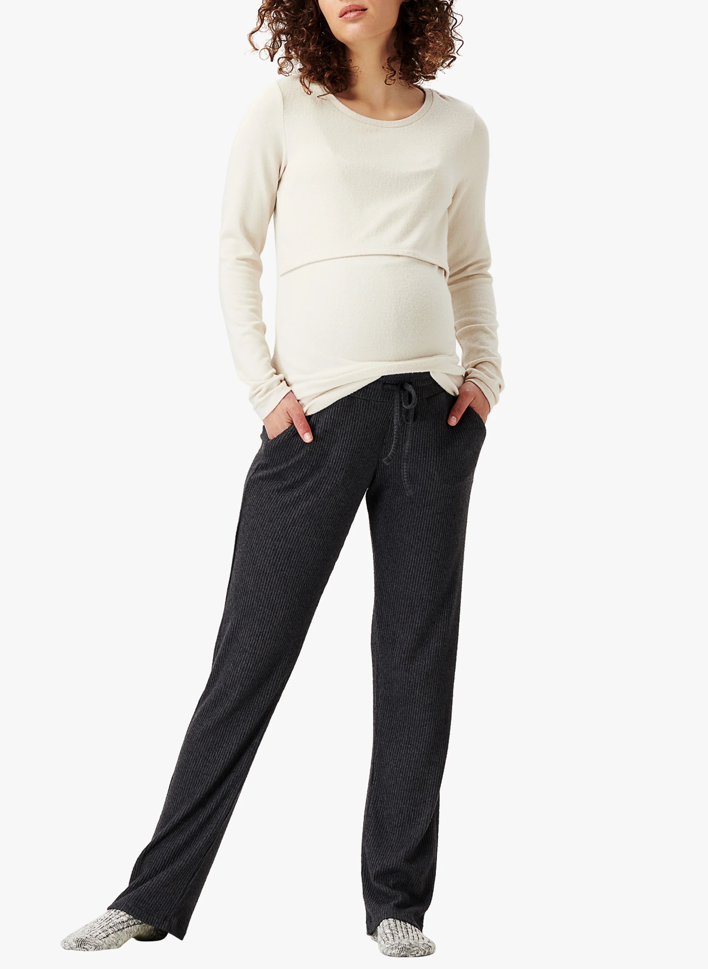 PLANO - T-shirt de grossesse et d'allaitement | Beige