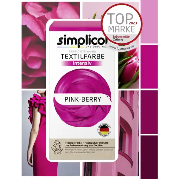 Textilfarbe Intensiv Pink-Berry