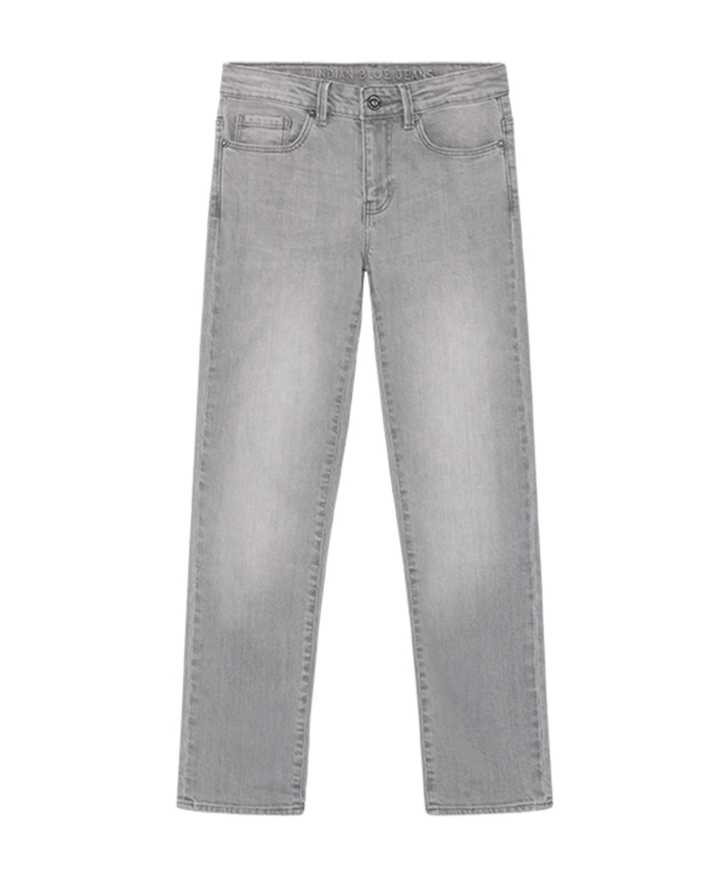 Indian Blue Jeans 2556 Wide Straight grey jongens jeans grijs