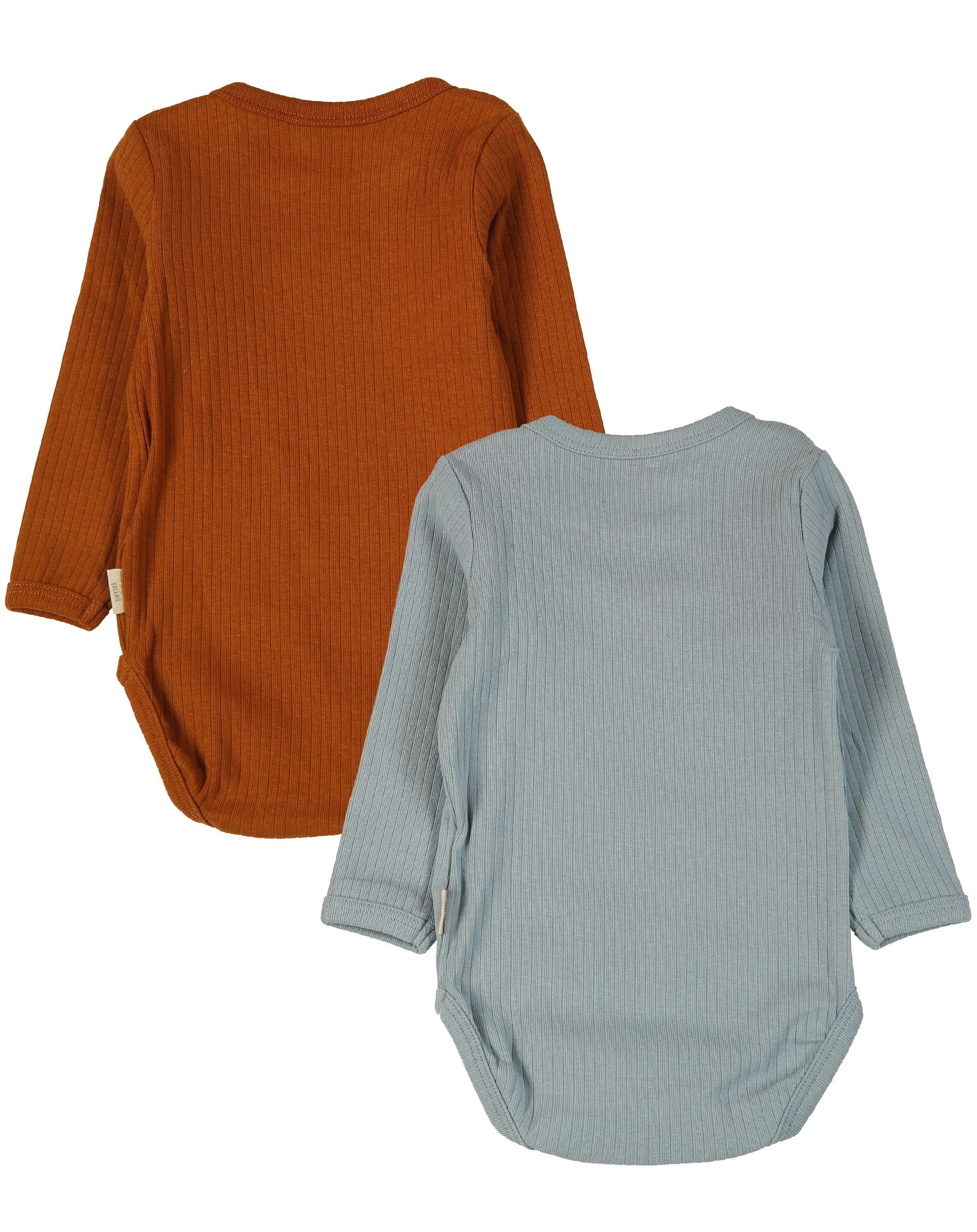 Langarm-Body BASIC 2er Pack in ashley blue