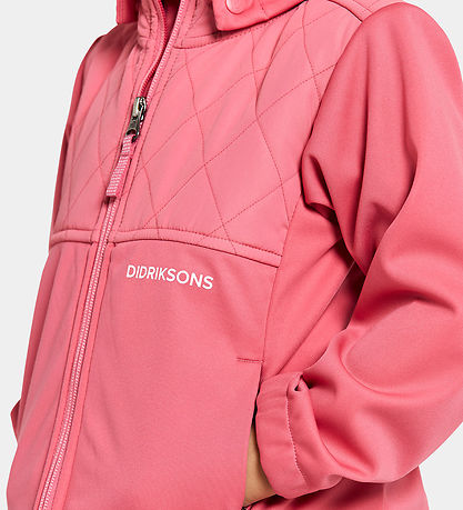 Didriksons Softshelljacke - Briska - Dusty Azalee