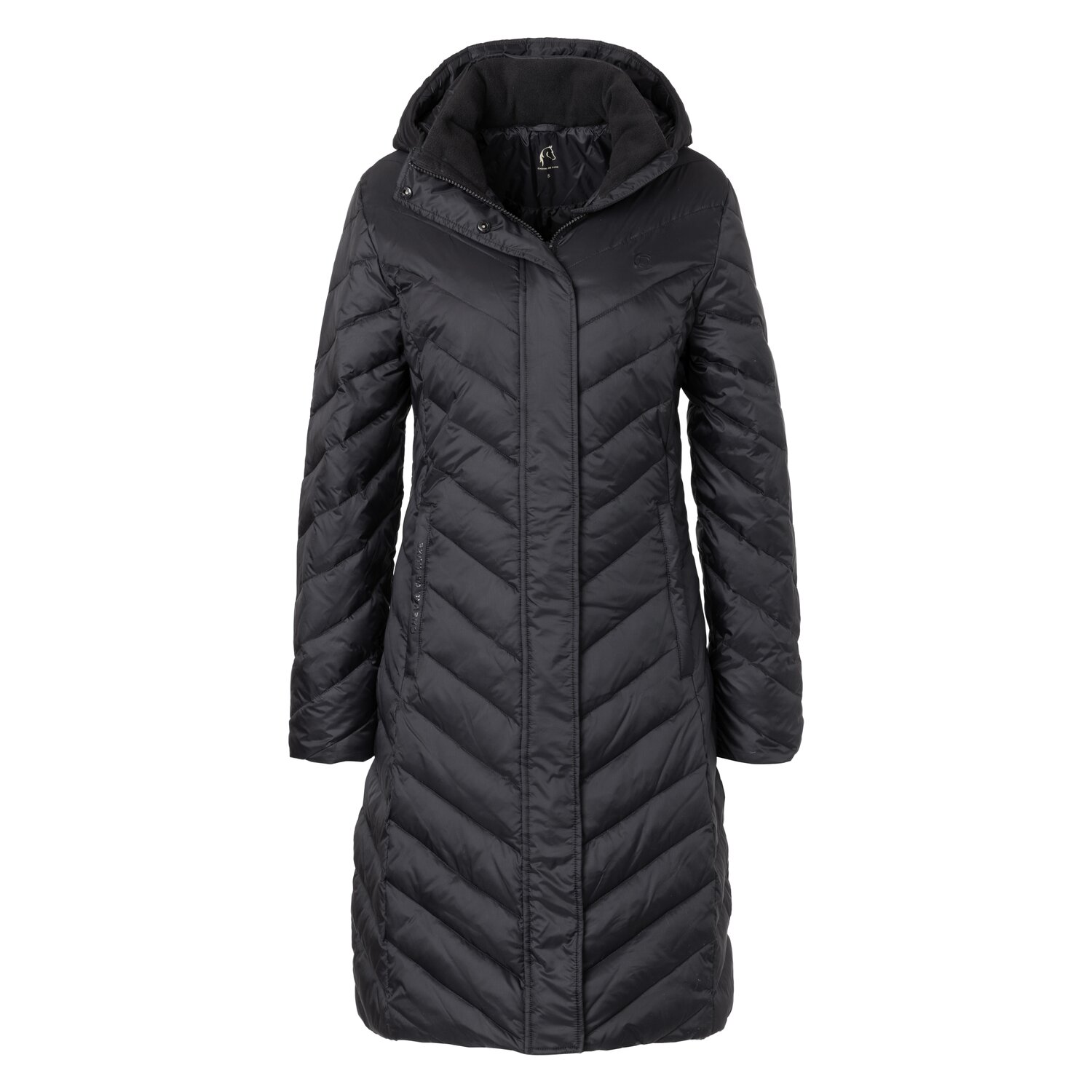 Cheval de Luxe Steppmantel - black