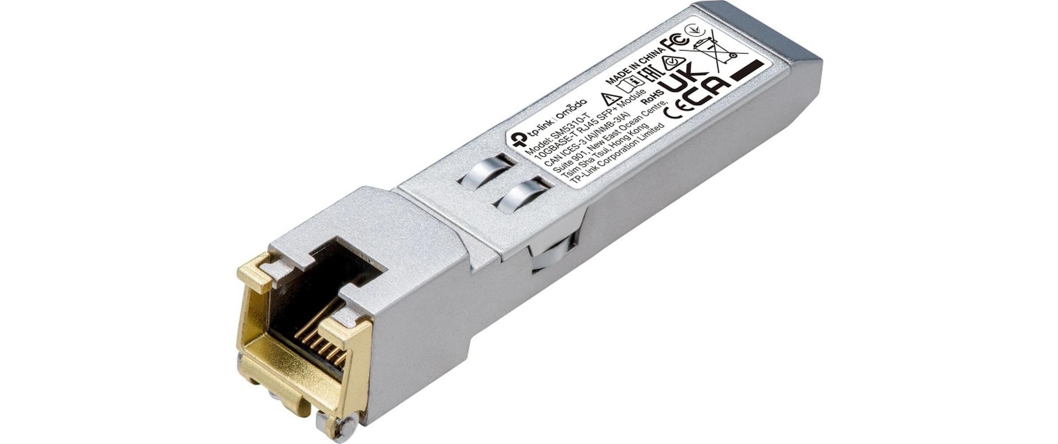 SFP+ Modul SM5310-TNetzwerk-Transceiver-Modul Kupfer 10300 Mbps RJ-45