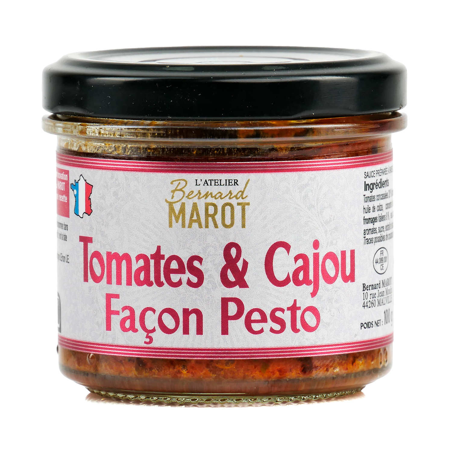 Tomates et cajou façon pesto à tartiner