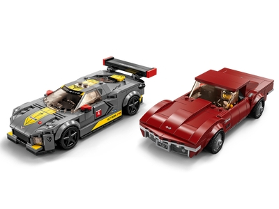 LEGO Chevrolet Corvette C8.R racewagen en 1968 Chevrolet Corvette (76903)