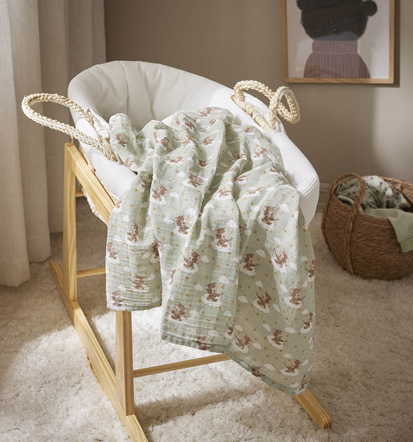 Bobo økologisk babyteppe 100x100