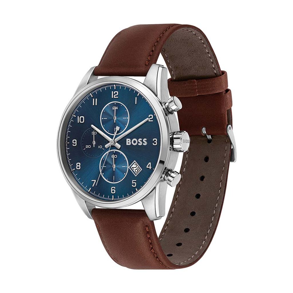Montre Boss Skymaster Bleu