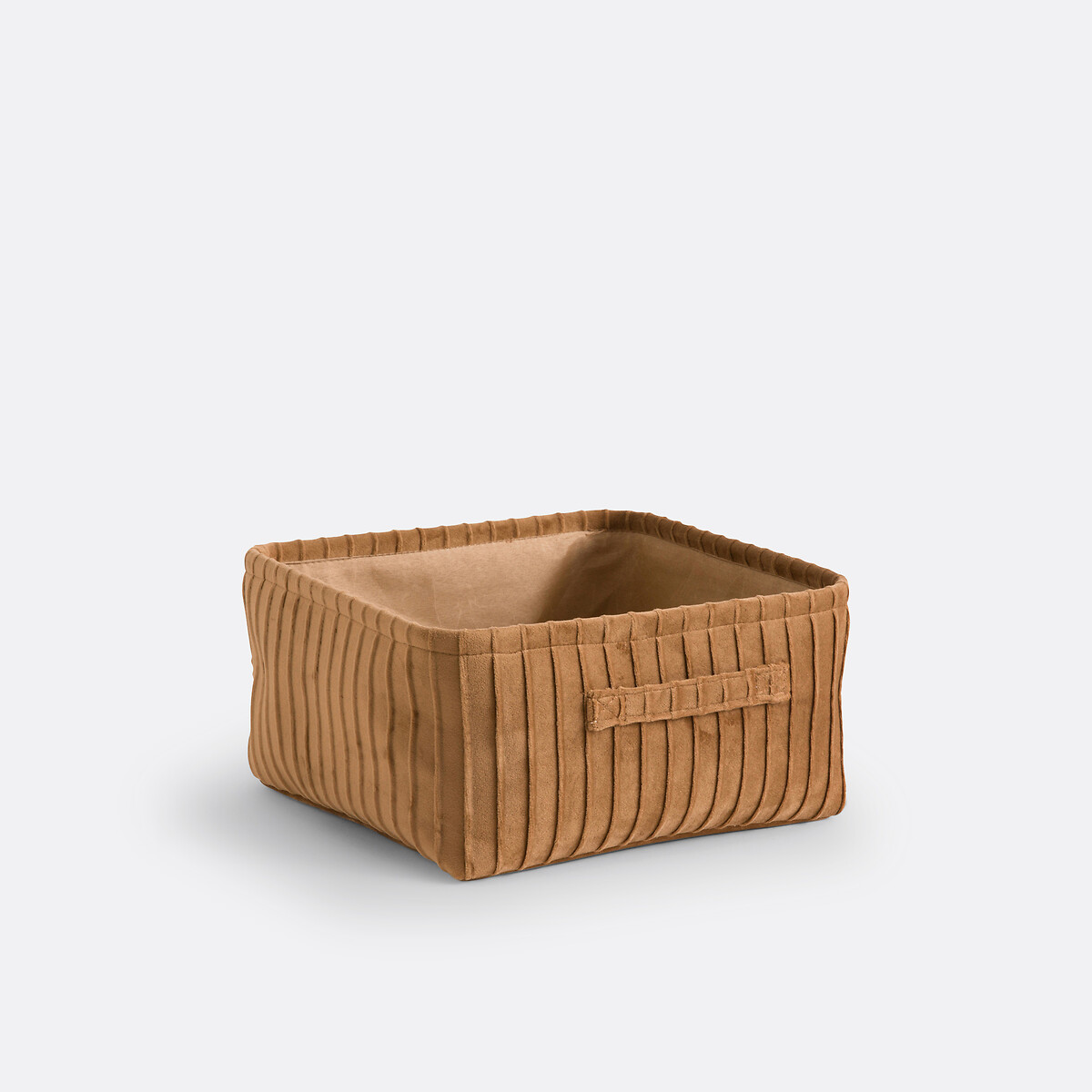 LA REDOUTE INTERIEURS<br>Cesto em veludo plissado, Velvetas