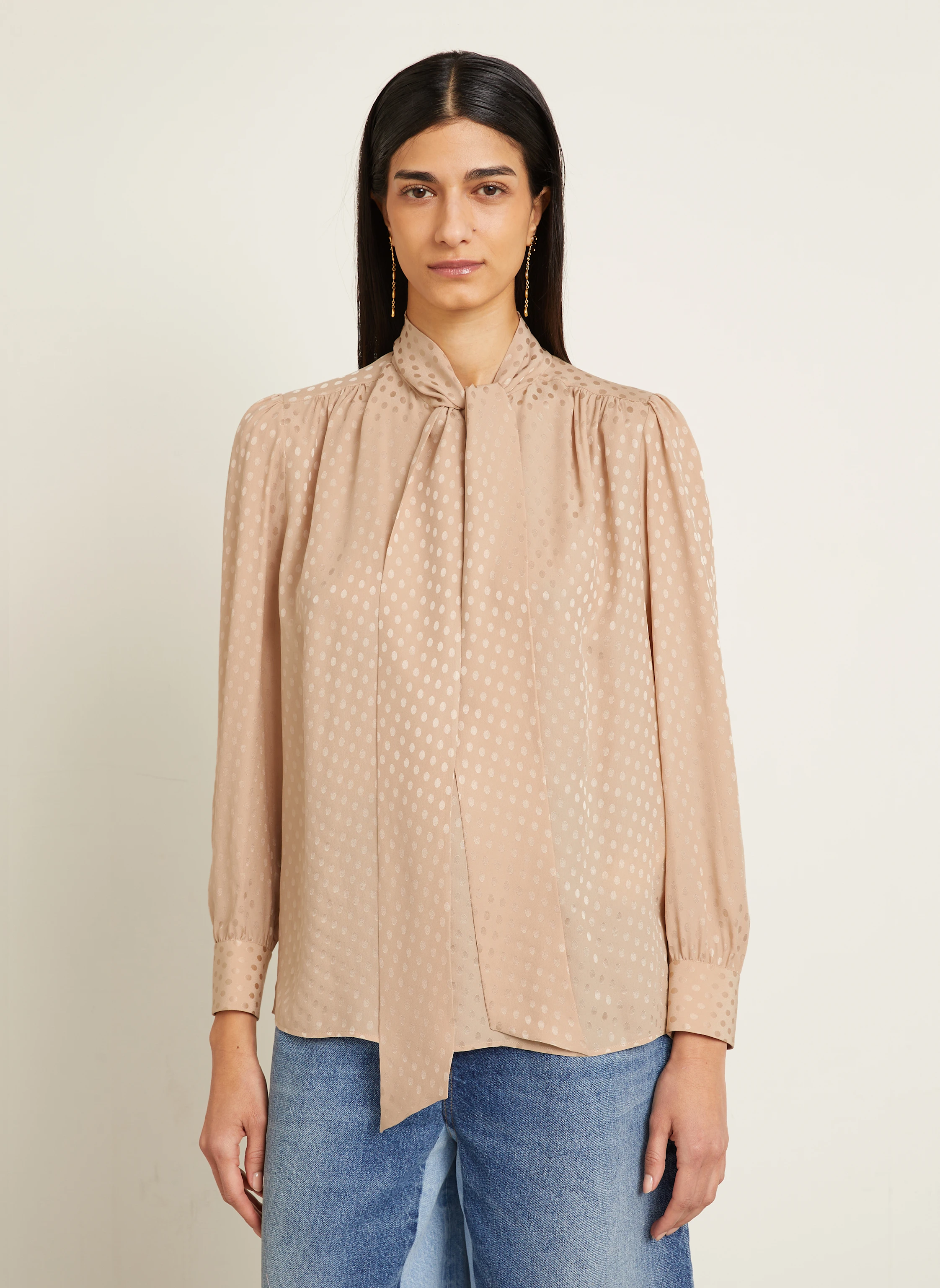 Chloé Seidenbluse mit Schluppe