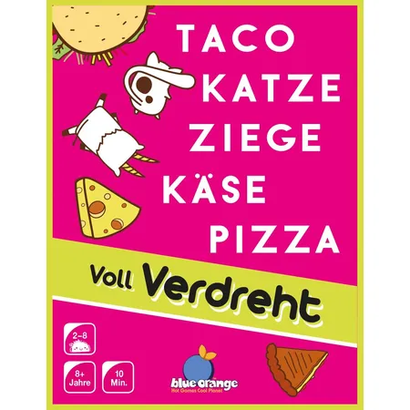 Asmodee Blue Orange Taco Katze Ziege Käse Pizza: Voll Verdreht
