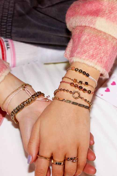 Touw armband amour