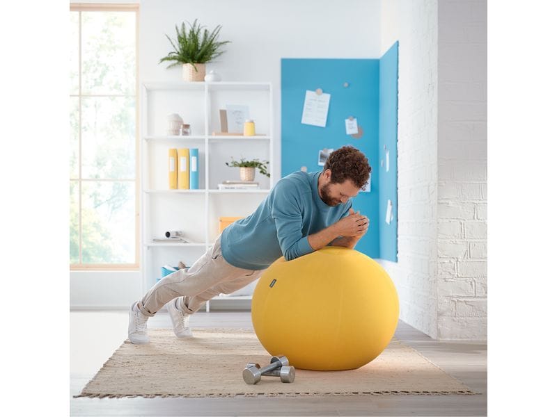 Leitz Sitzball Ergo Cosy Active Gelb Der ergonomische Leitz Ergo Cosy Sitzball für aktives Sitzen